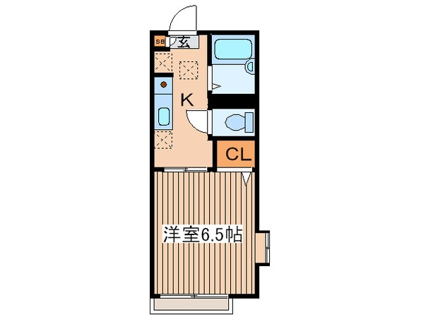 イズミハイツの物件間取画像